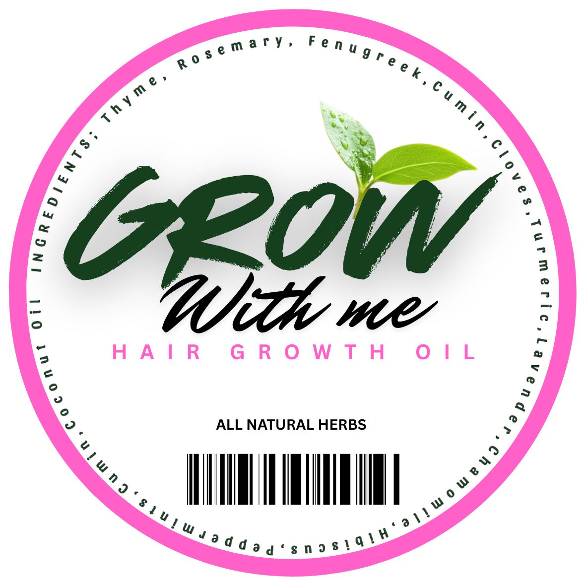 GROW WITH ME🌱 Hair Growth oil
