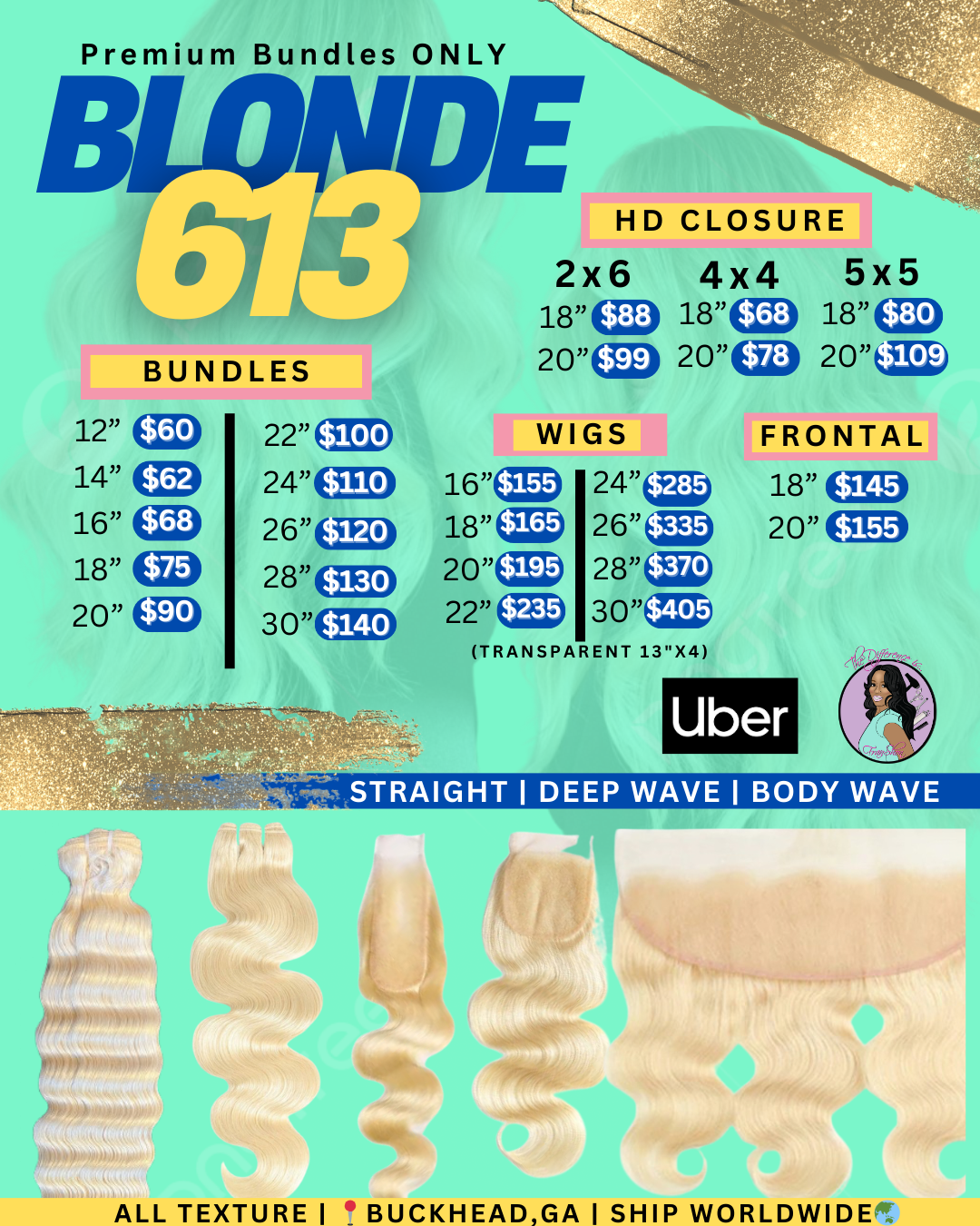 613 Blonde Bundles